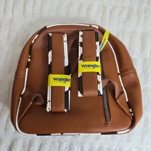 Wrangler | Bags | New Montana West Wrangler Cow Print Brown  display picture 1